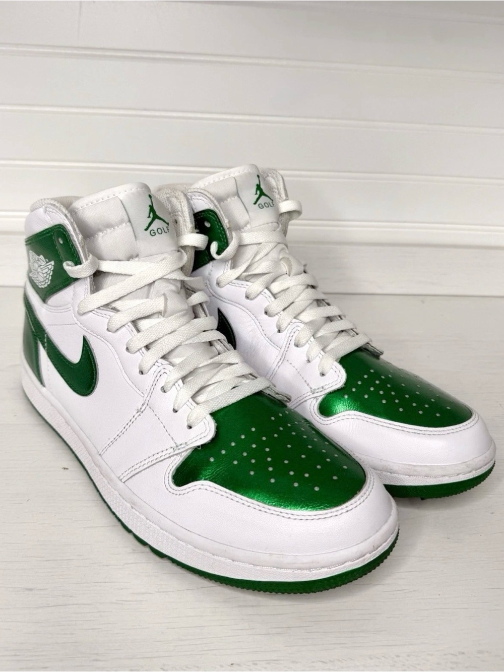 Like New- Nike Air Jordan 1 High Golf- 10.5 w/box DQ0660-130